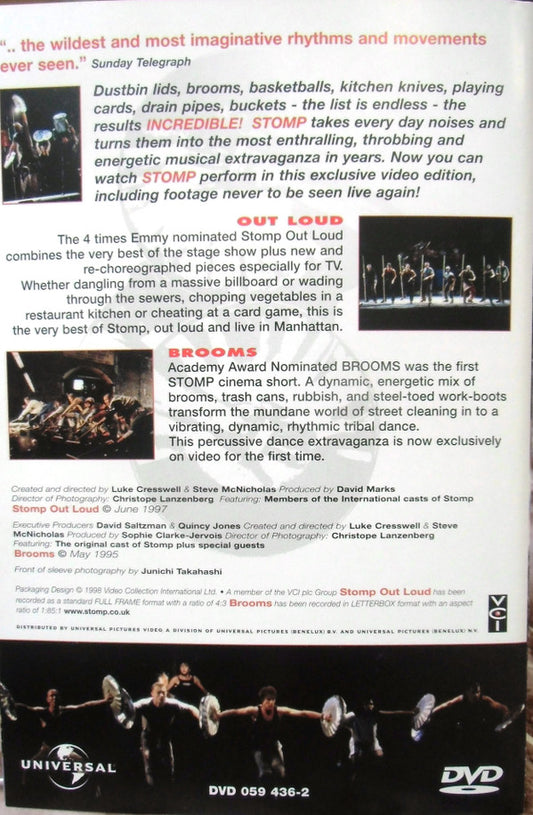 Stomp (4) : Out Loud (DVD-V)