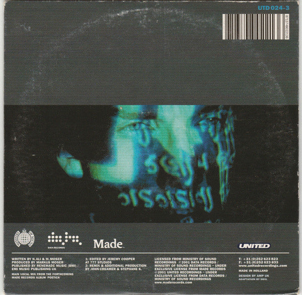 iiO : Rapture (CD, Single)