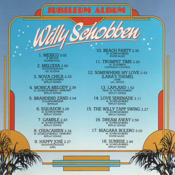 Willy Schobben : Jubileum Album (CD, Album)