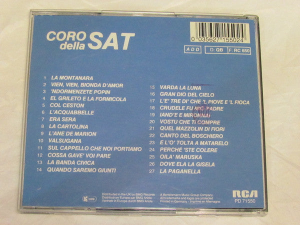 Coro Della S.A.T. : Coro Della Sat (CD, Album)