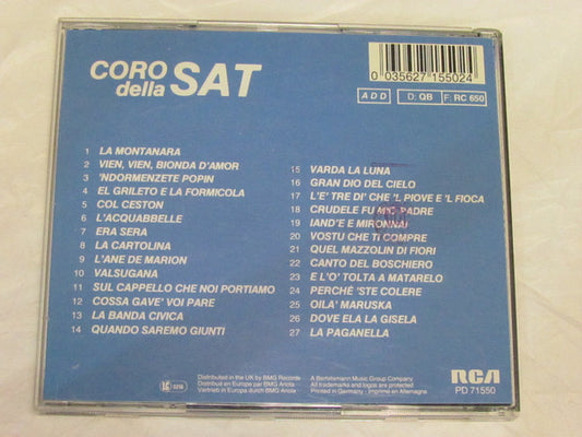 Coro Della S.A.T. : Coro Della Sat (CD, Album)