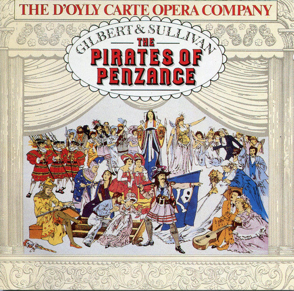 D'Oyly Carte Opera Company, Gilbert & Sullivan : The Pirates Of Penzance (2xCD, RE)