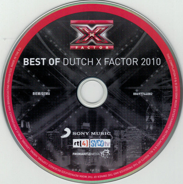 Various : Best Of Dutch X Factor 2010 (CD, Album)