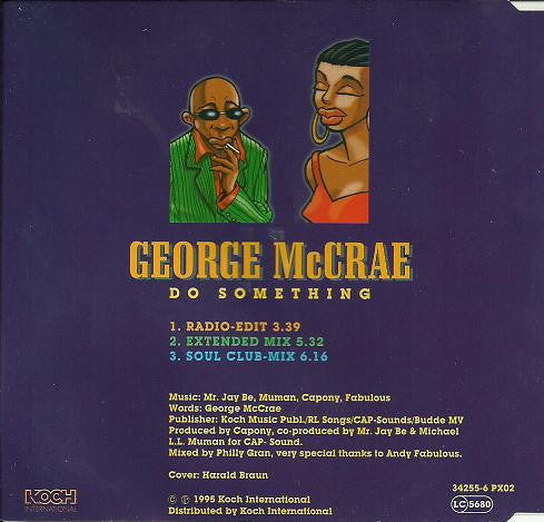George McCrae : Do Something (CD, Maxi)