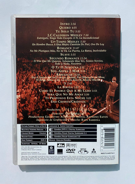 Luis Miguel : Vivo (DVD-V)