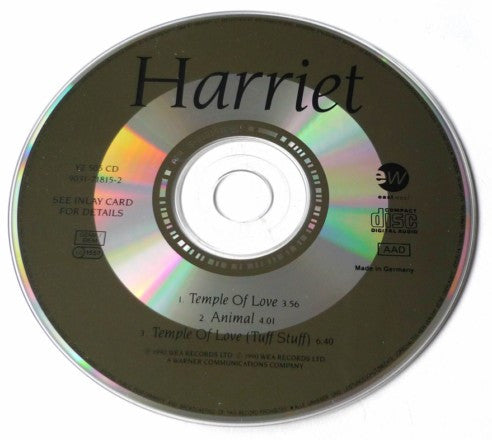 Harriet Roberts : Temple Of Love (CD, Single)