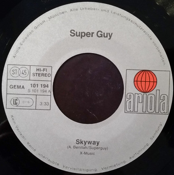 Super Guy : Skyway  (7", Single)