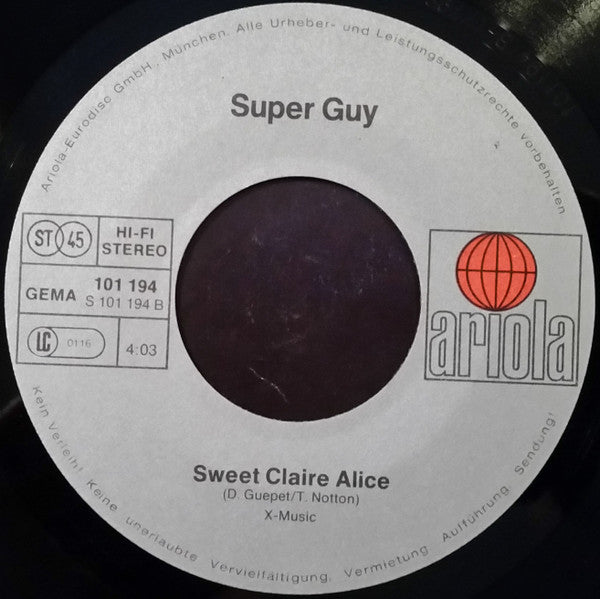 Super Guy : Skyway  (7", Single)