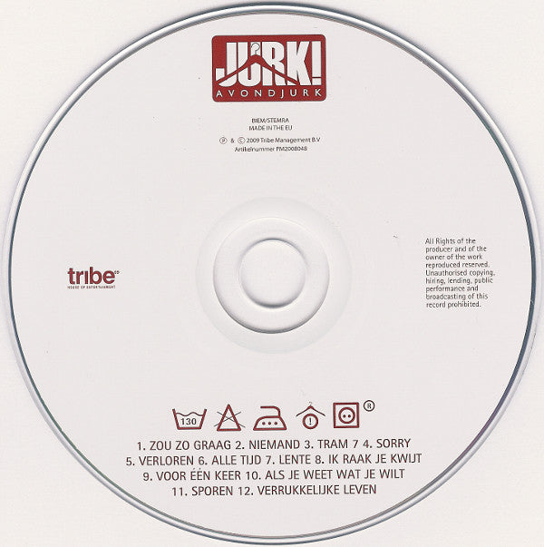 Jurk! : Avondjurk (CD, Album)