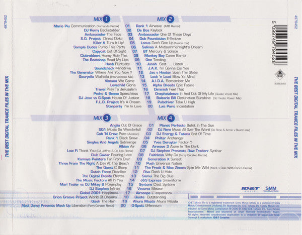 Various : Trance Files (4xCD, Comp, Mixed)