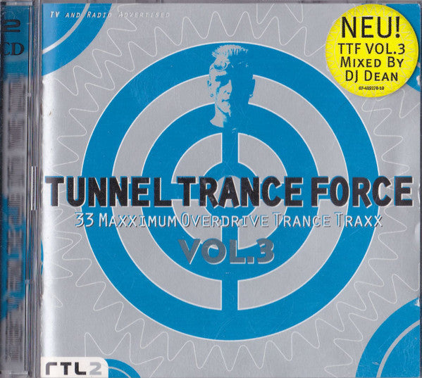 Various : Tunnel Trance Force Vol. 3 (2xCD, Mixed)