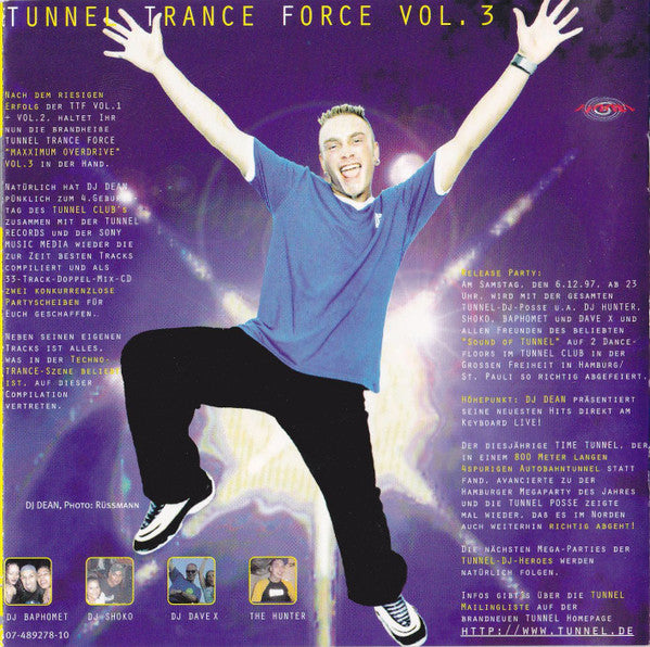 Various : Tunnel Trance Force Vol. 3 (2xCD, Mixed)