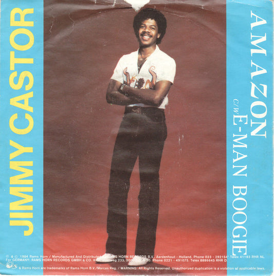 Jimmy Castor : Amazon (7", Single)