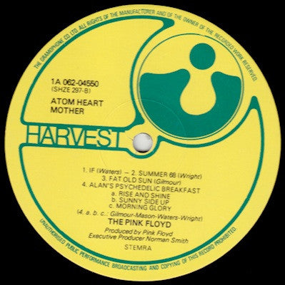 Pink Floyd : Atom Heart Mother (LP, Album, RE)