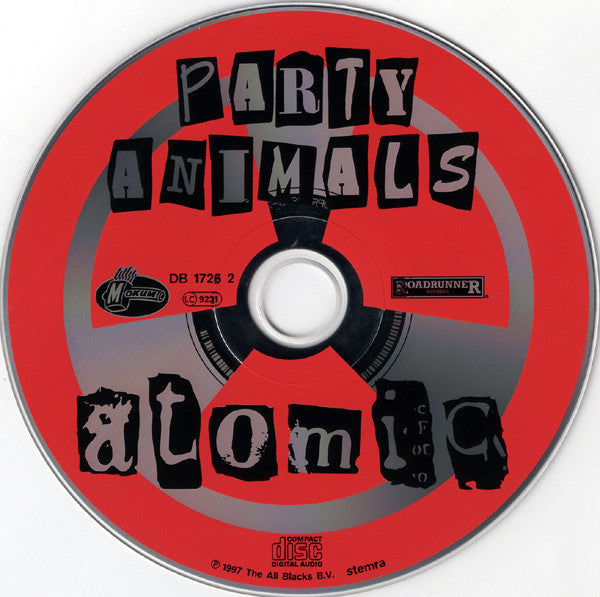 Party Animals : Atomic (CD, Single)