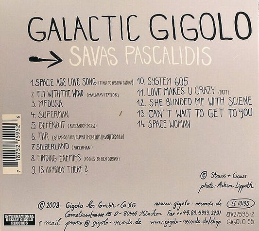 Savas Pascalidis : Galactic Gigolo (CD, Album, Dig)