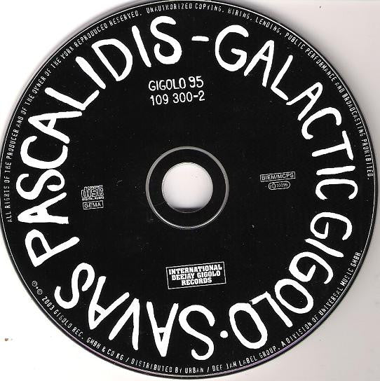 Savas Pascalidis : Galactic Gigolo (CD, Album, Dig)