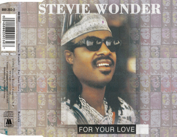 Stevie Wonder : For Your Love (CD, Maxi)