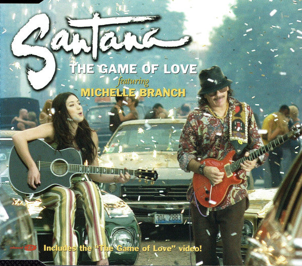 Santana Featuring Michelle Branch : The Game Of Love (CD, Single, Enh)