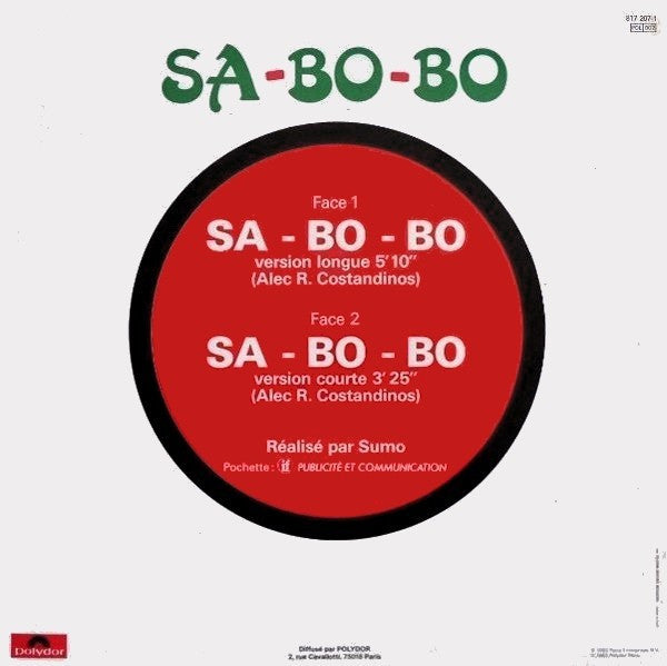 Sumo (9) : Sa-Bo-Bo (12", Maxi, Promo)