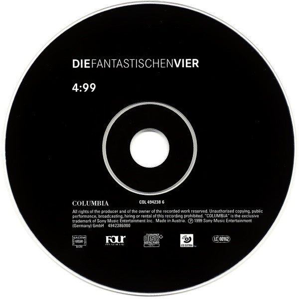 Die Fantastischen Vier : 4:99 (CD, Album, Enh, CD-)