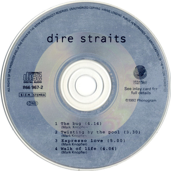 Dire Straits : The Bug (CD, Maxi)