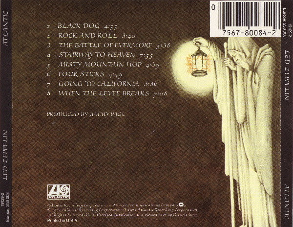 Led Zeppelin : Untitled (CD, Album, RE, Tar)