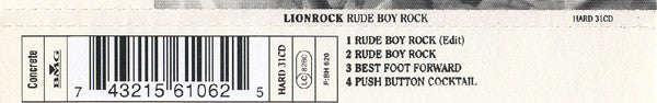 Lionrock : Rude Boy Rock (CD, Single)