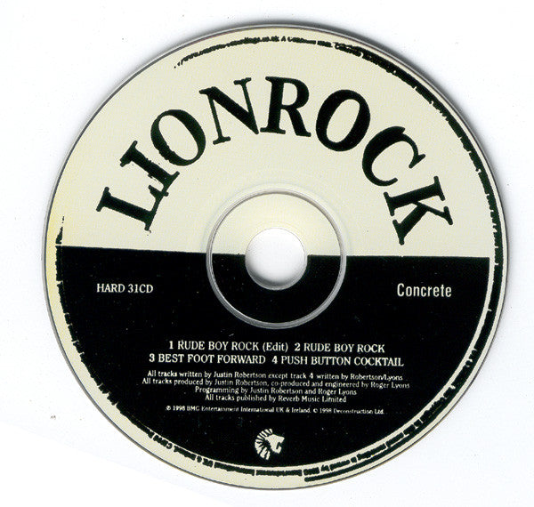 Lionrock : Rude Boy Rock (CD, Single)