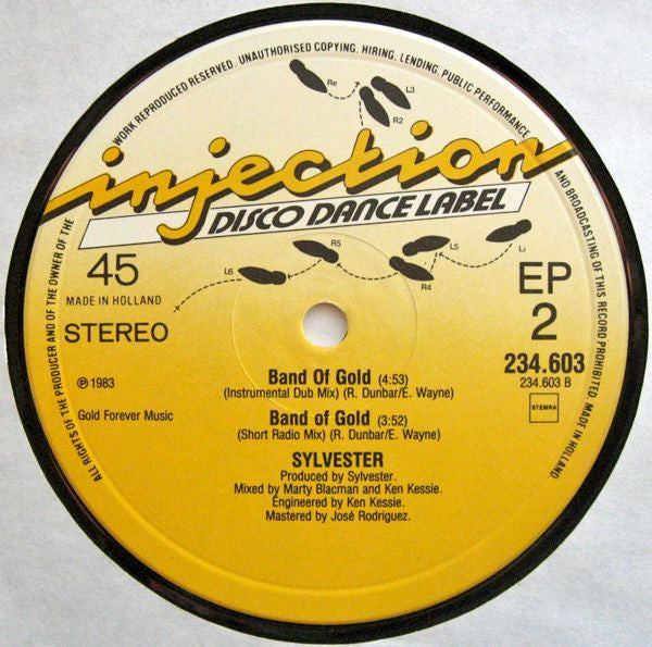 Sylvester : Band Of Gold (12", EP)