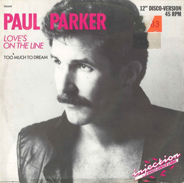 Paul Parker : Love's On The Line (12", EP)