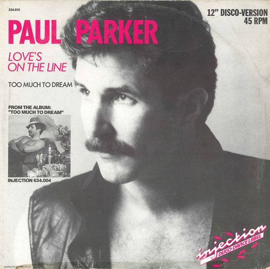 Paul Parker : Love's On The Line (12", EP)