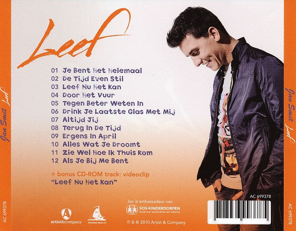 Jan Smit : Leef (CD, Album, Enh)