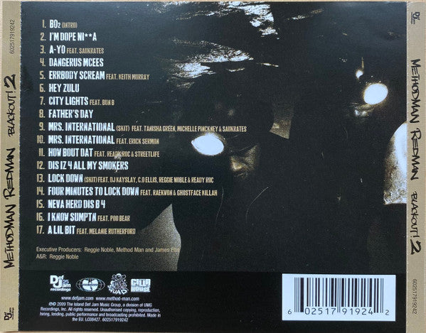 Method Man & Redman : Blackout! 2 (CD, Album)