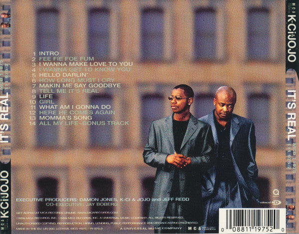 K-Ci & JoJo : It's Real (CD, Album, Enh)