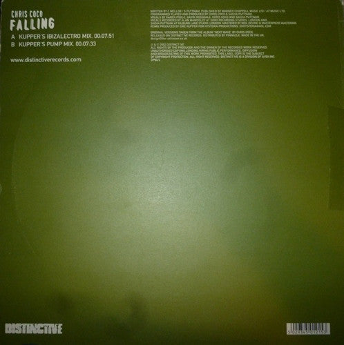 Chris Coco : Falling (12")