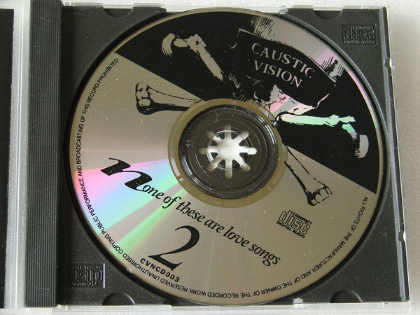 Various : None Of These Are Love Songs 2 (CD, Comp)