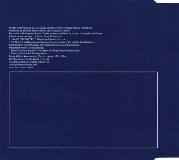 Kayestone : Atmosphere (CD, Single)