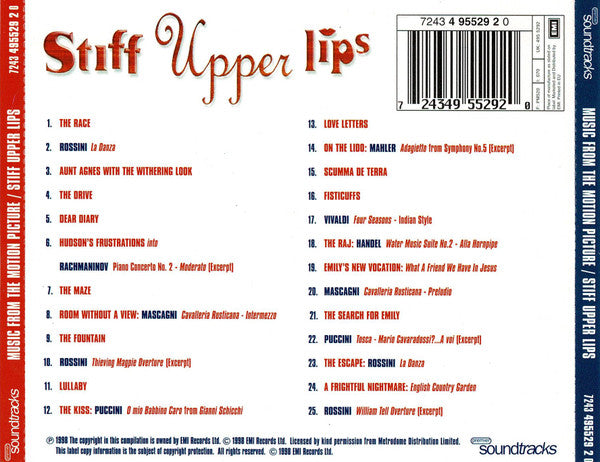 Various : Stiff Upper Lips (Original Motion Picture Soundtrack) (CD, Album)