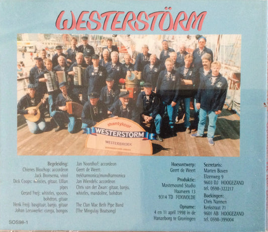 Shantykoor Westerstörm, Westerbroek : S.O.S. Shanties Of The Seas (CD, Album)