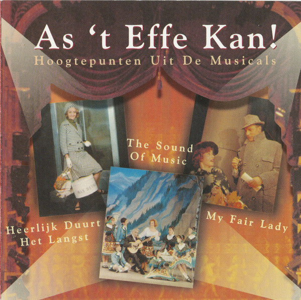 Various : As 't Effe Kan (CD, Comp)