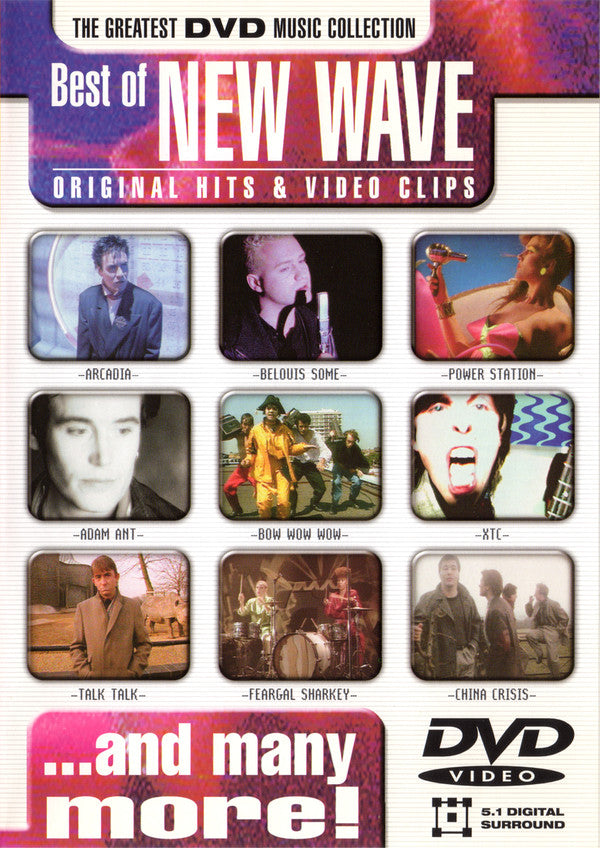 Various : Best Of New Wave (DVD-V, Comp, NTSC, 4:3)