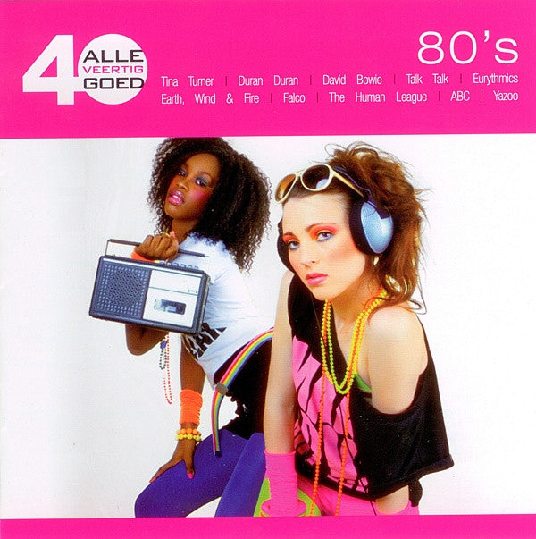 Various : Alle 40 Goed - 80's (2xCD, Comp)