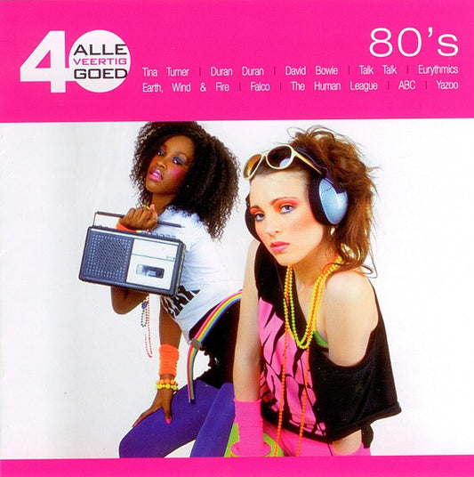 Various : Alle 40 Goed - 80's (2xCD, Comp)
