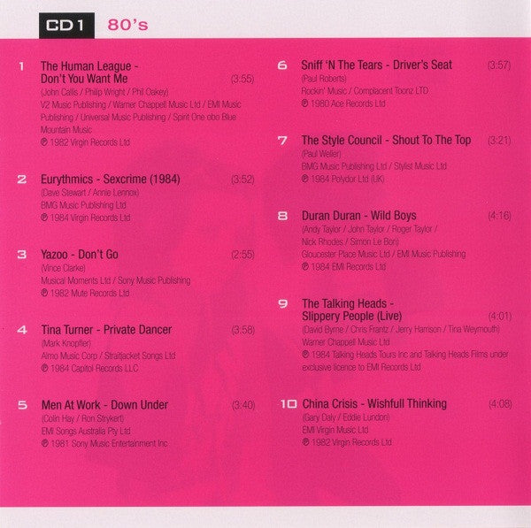 Various : Alle 40 Goed - 80's (2xCD, Comp)