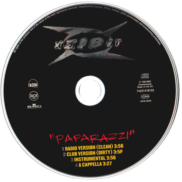 Xzibit : Paparazzi (CD, Maxi)