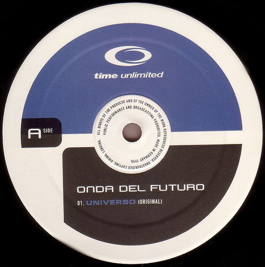 Onda Del Futuro : Universo (12")