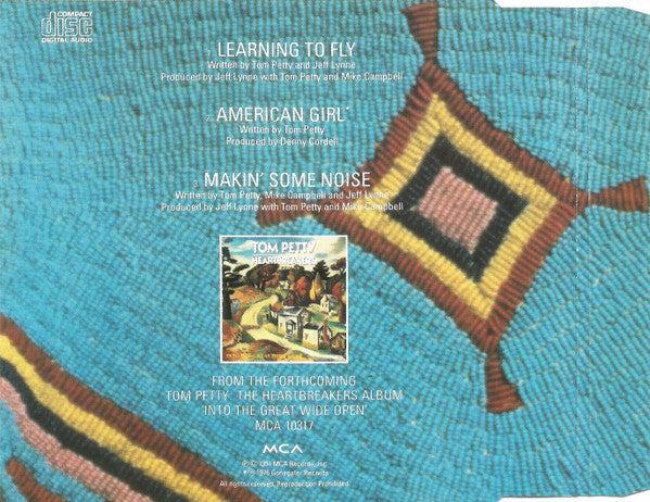 Tom Petty And The Heartbreakers : Learning To Fly (CD, Single)