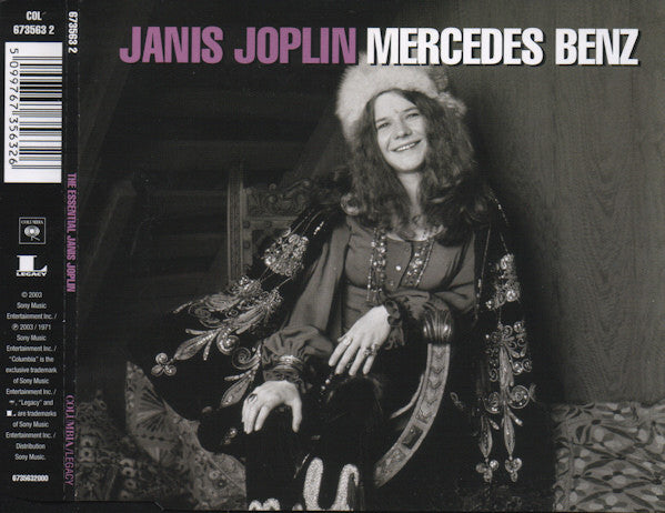Janis Joplin : Mercedes Benz (CD, Single)