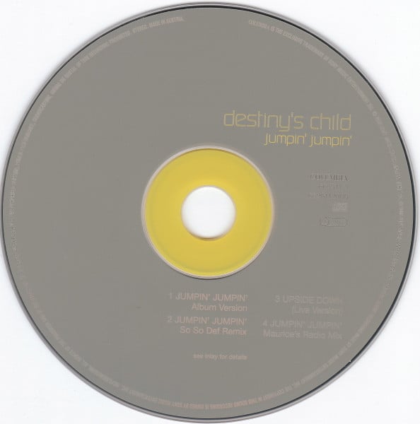 Destiny's Child : Jumpin' Jumpin' (CD, Maxi)